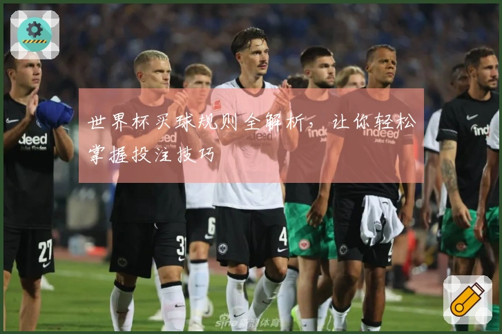 世界杯买球规则全解析，让你轻松掌握投注技巧
